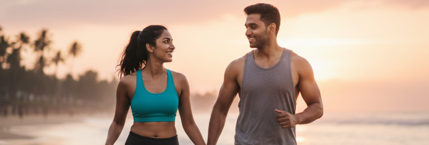 Couples who sweat together, stay closer together