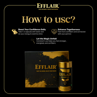 Efflair Capsule – Herbal Stamina Booster Backed by Ancient Science