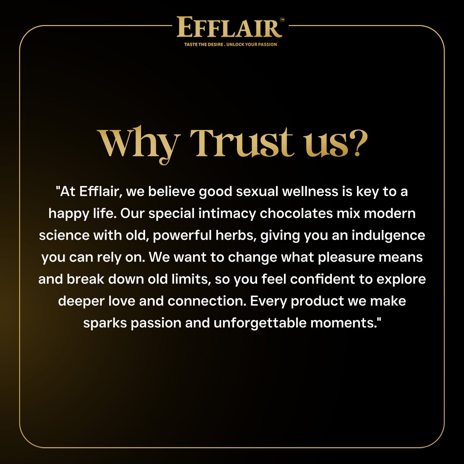Efflair Couples Wellness Chocolate
