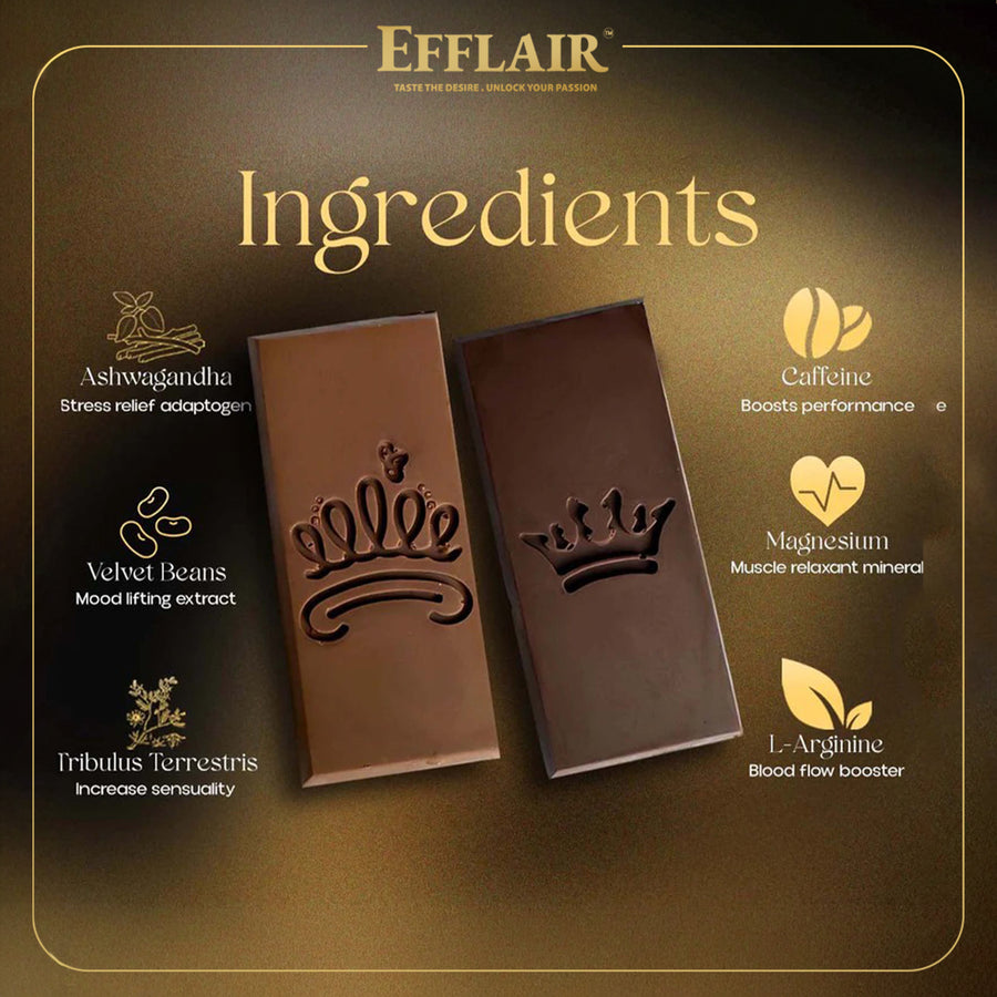 Efflair Couples Wellness Chocolate (Pack of 4)